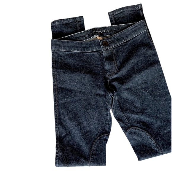 Banana Republic Riding Jeans Dark Blue Black Size 26 - Picture 1 of 11